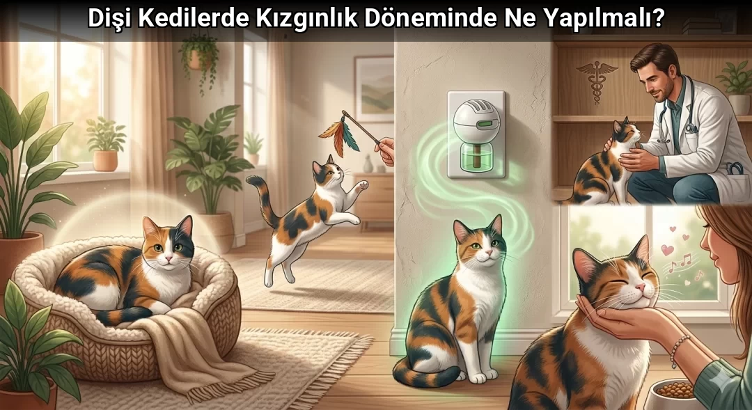 Dişi Kedilerde Kızgınlık Döneminde Ne Yapılmalı?