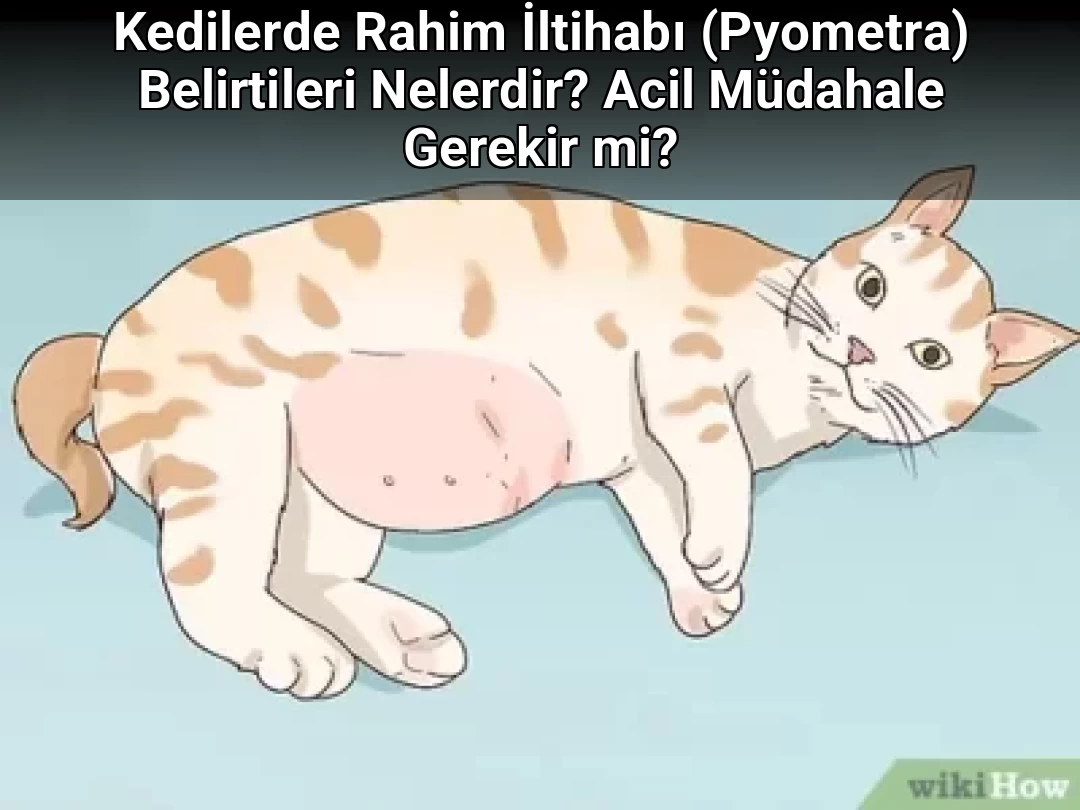 Kedilerde Rahim İltihabı (Pyometra) Belirtileri Nelerdir? Acil Müdahale Gerekir mi?